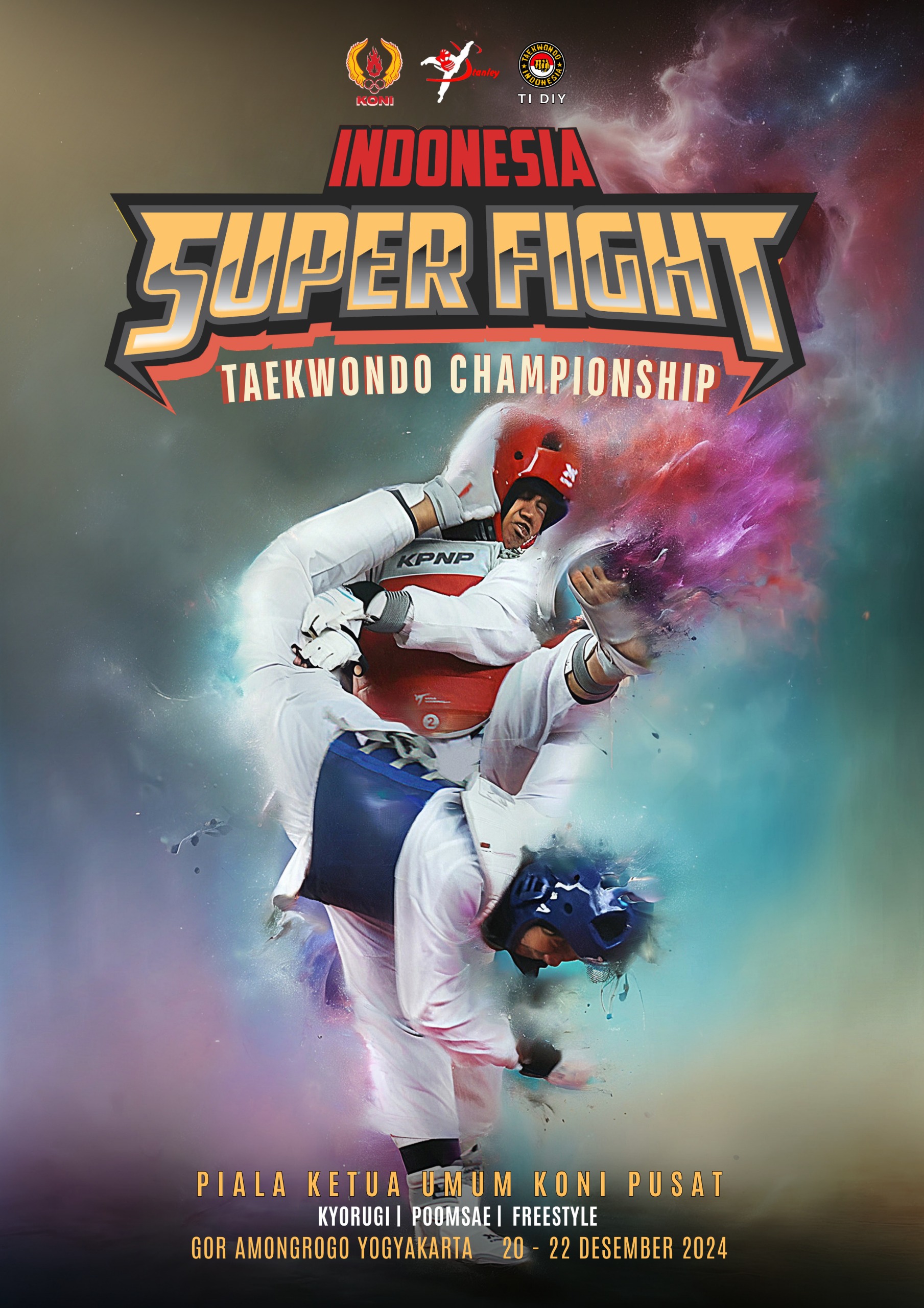 Kejuaraan Indonesia Super Fight Taekwondo Championship 2 Tahun 2024 Stanley Sport ti-ctc.com