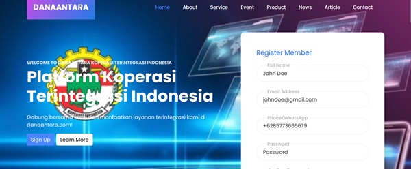 Danaantara Platform Koperasi Terintegrasi Indonesia Taekwondo Indonesia Dojang CTC Kadu